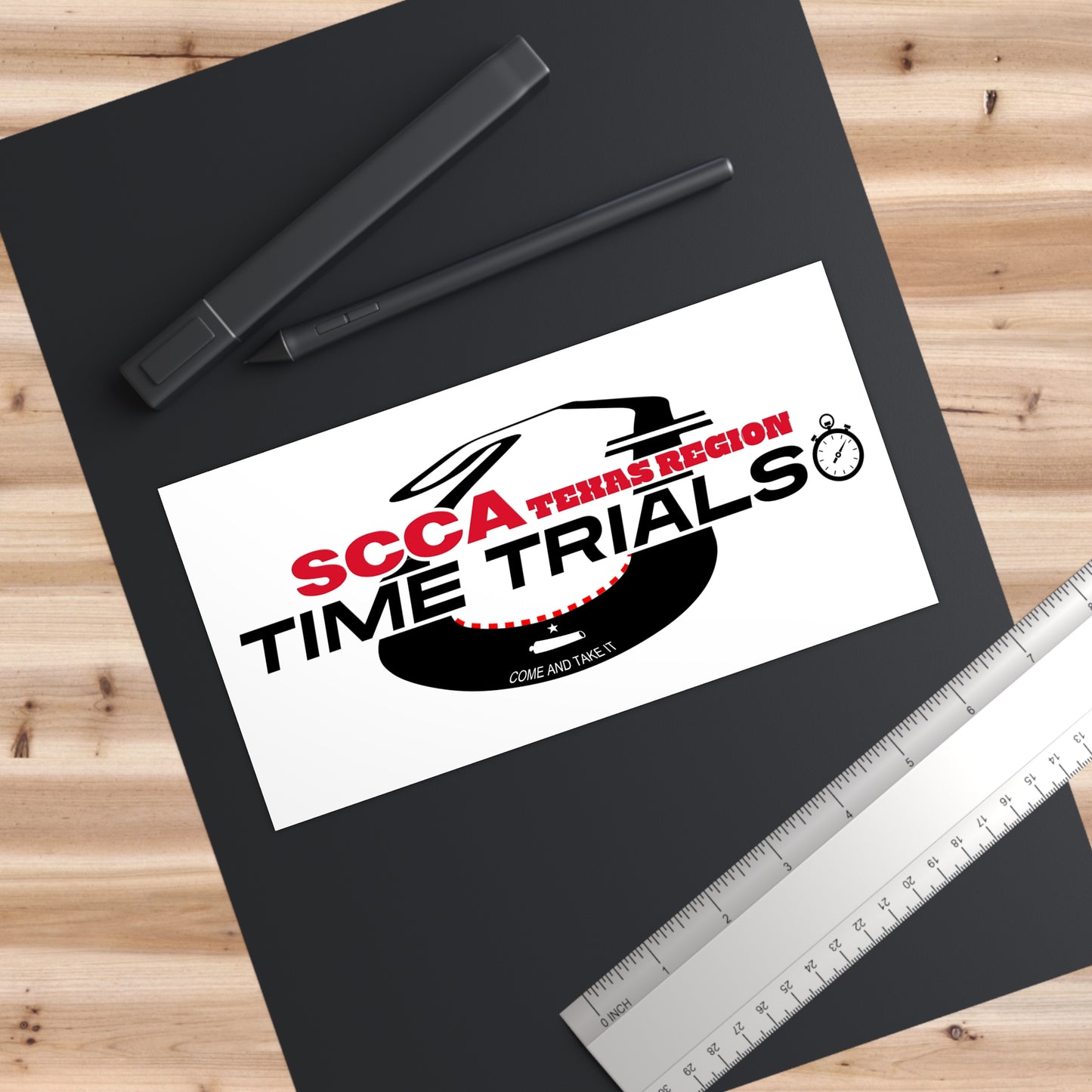 Time Trials Bumper Stickers