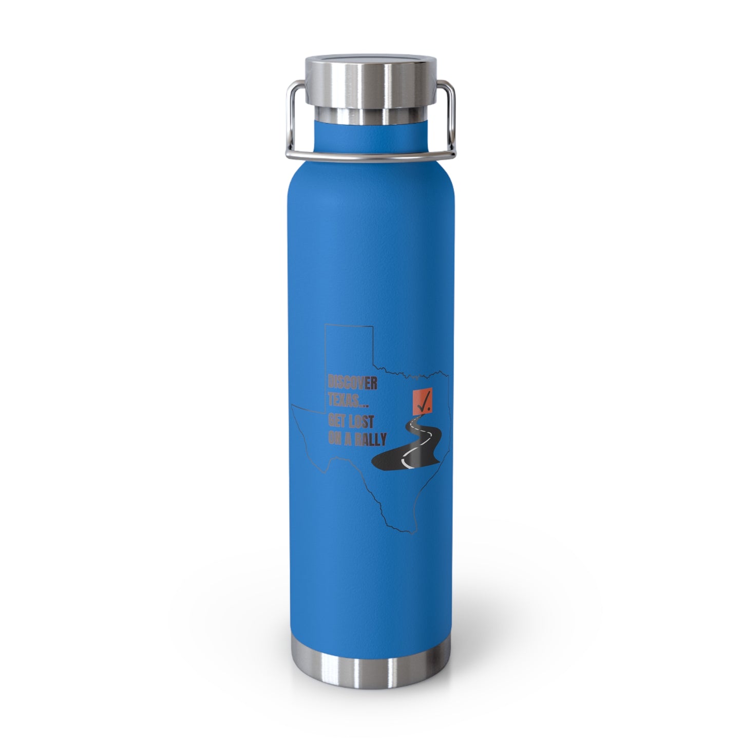 Road Rally Copper Vacuum Insulated Bottle, 22oz