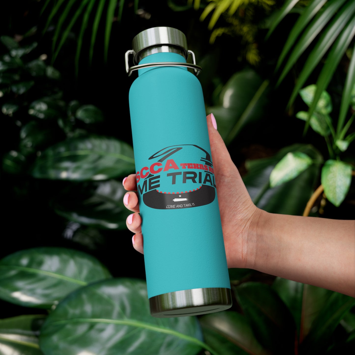 Time Trials Copper Vacuum Insulated Bottle, 22oz