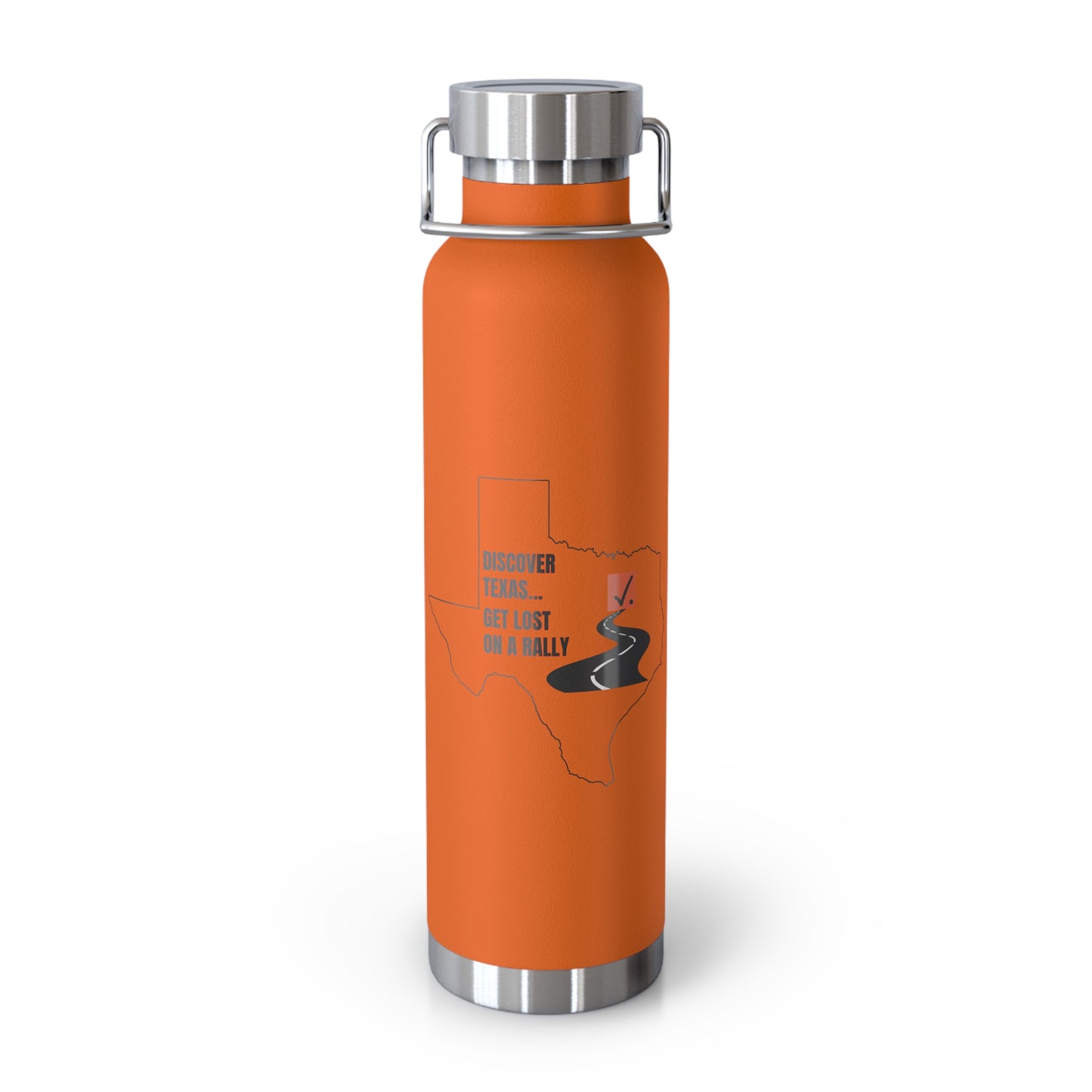 Road Rally Copper Vacuum Insulated Bottle, 22oz