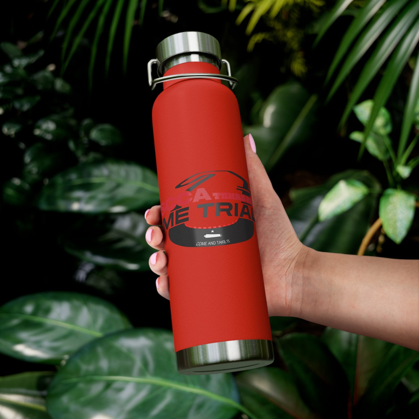 Time Trials Copper Vacuum Insulated Bottle, 22oz