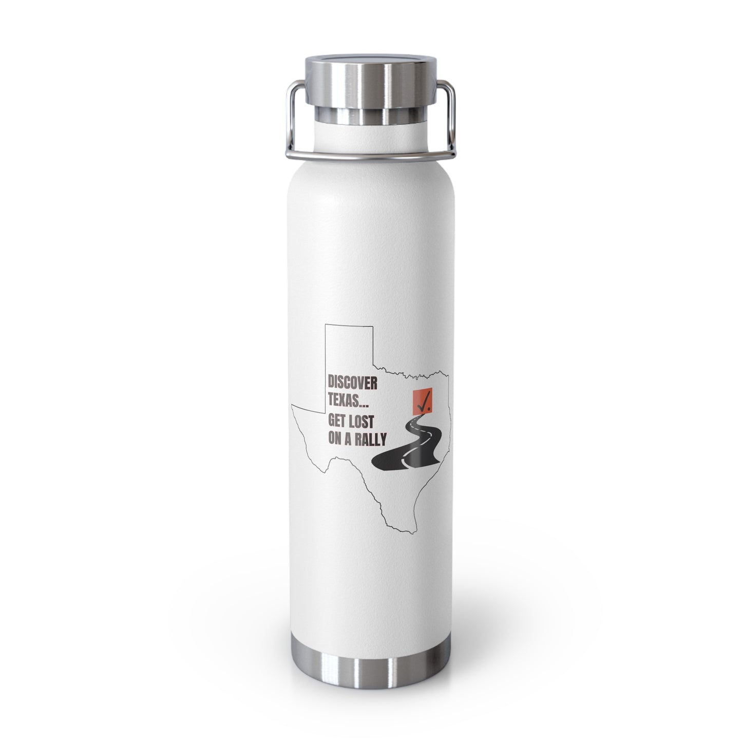 Road Rally Copper Vacuum Insulated Bottle, 22oz