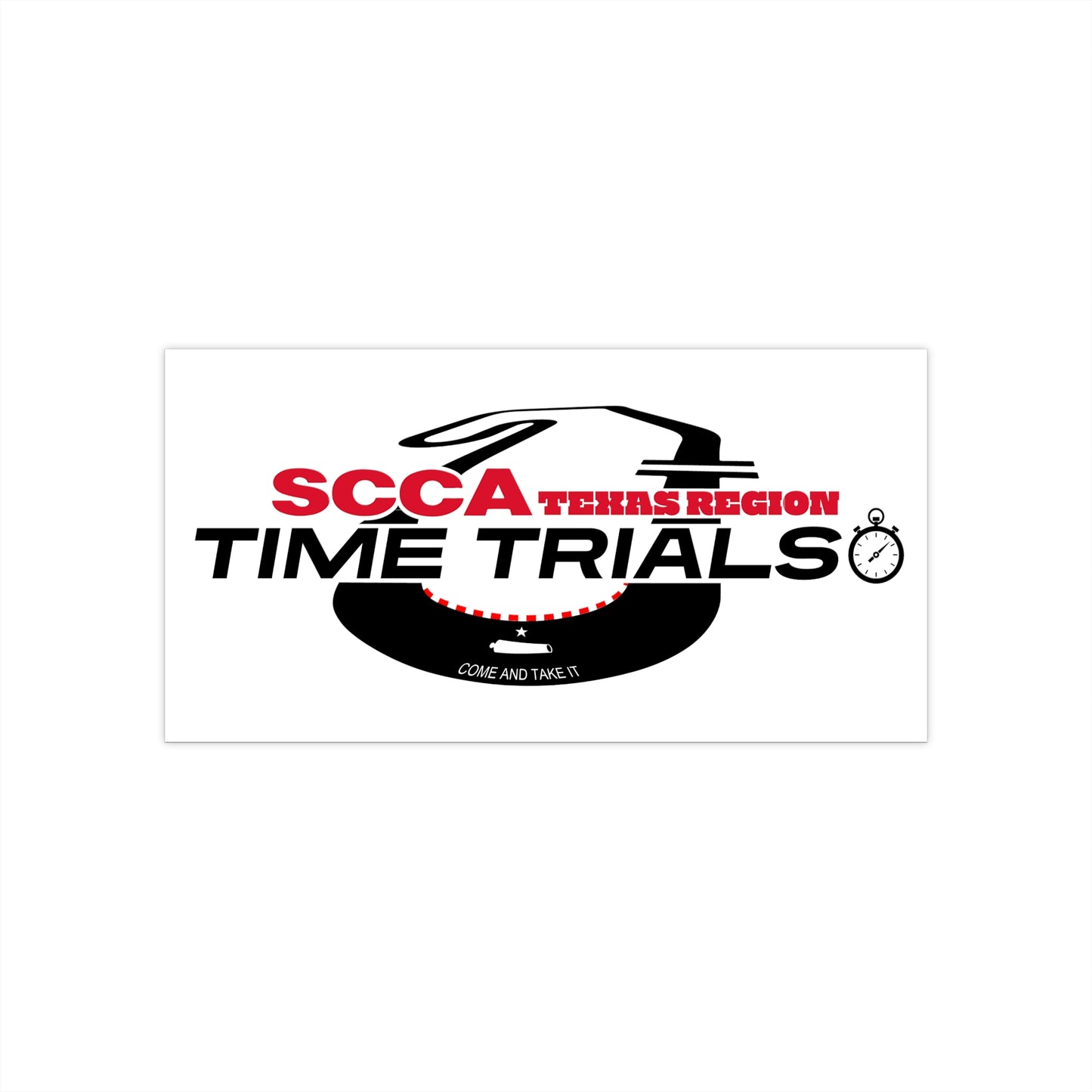 Time Trials Bumper Stickers