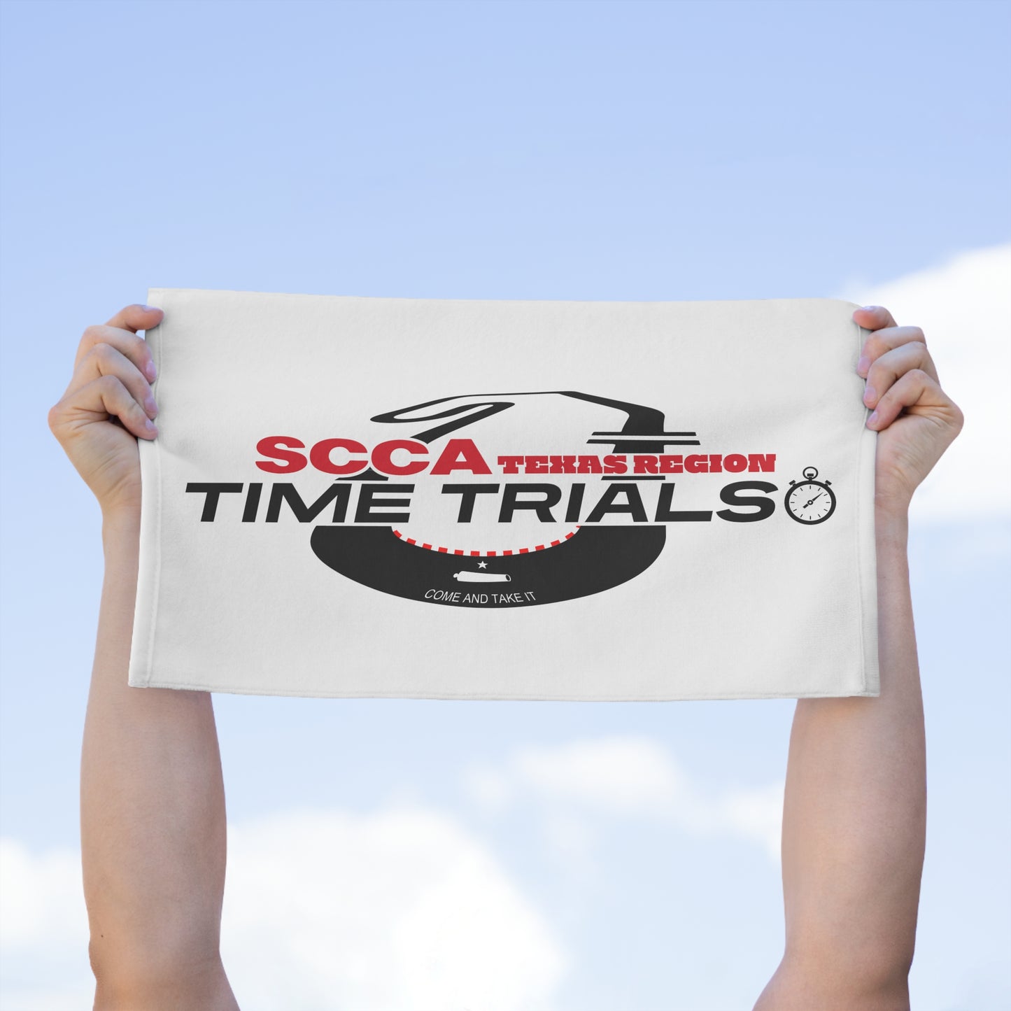 Time Trials Towel, 11x18