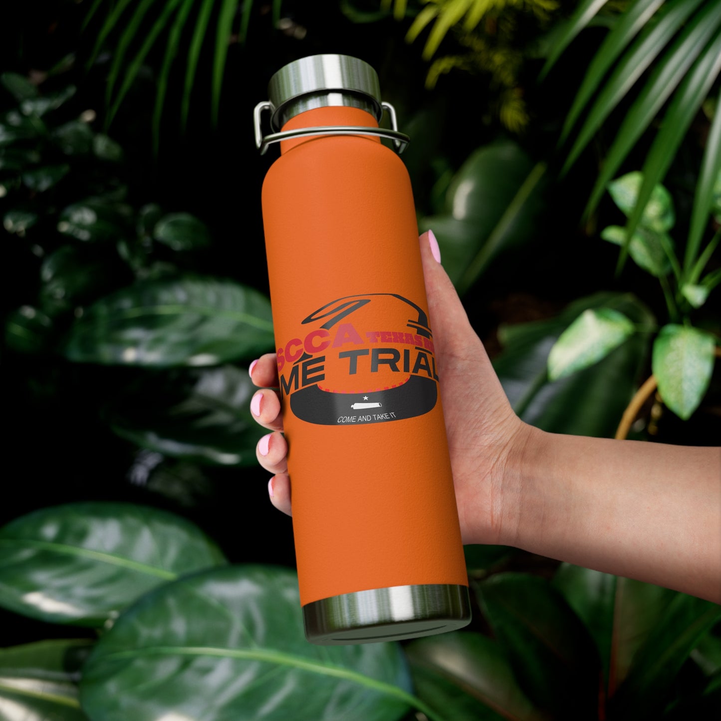 Time Trials Copper Vacuum Insulated Bottle, 22oz